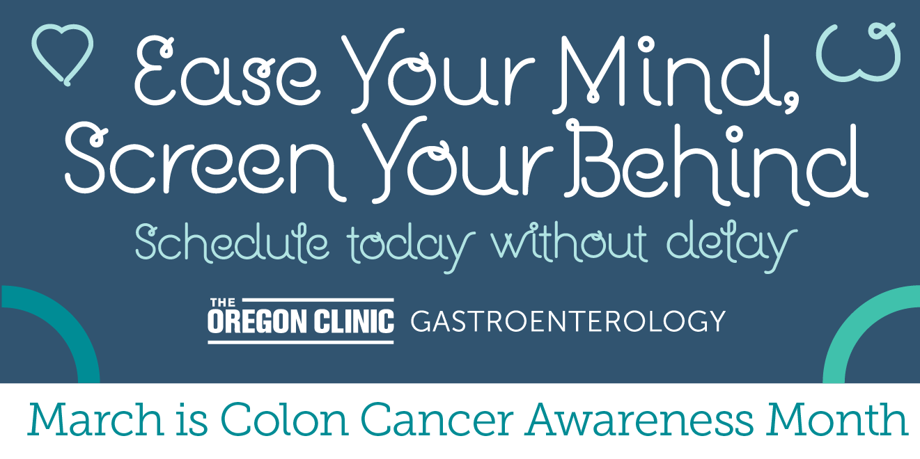 Schedule your screening colonoscopy today!